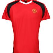 Add your name here  - Manchester United FC Adults Performance T-shirt