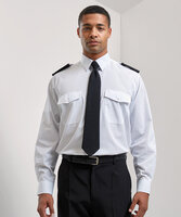 Long sleeve pilot shirt