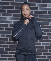 Women's hoodie with reflective tape