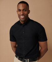 Modern short sleeve Oxford shirt