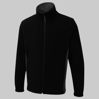 Two Tone Full Zip Fleece Jacket