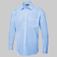 Men's Long Sleeve Poplin Shirt